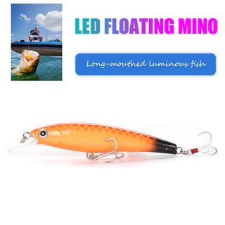 sports1dr señuelos eléctricos de pesca de vib/carnada artificial de agua dulce luminosa