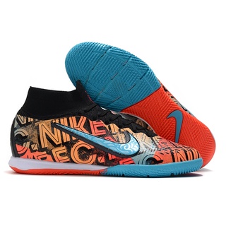 Nike Mercurial Superfly 7 Elite MDS IC Men's indoor football shoes，Knitting breathable futsal shoes，size 39-45