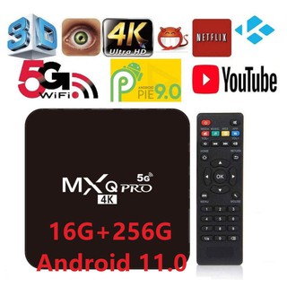 Caja De Tv inteligente Mxq Pro 5g LTE Android 11.0 16GB+256GB 4k reproductor multimedia 3d Players (1)