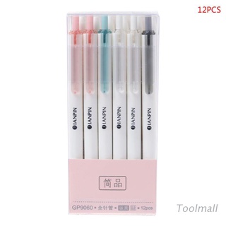 bolígrafo de gel de 0.5 mm con recambios negros bolígrafos neutros/útiles escolares/oficina/artículos de escritura/regalo para estudiantes