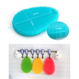 creativo cepillo de lavado antibacteriano de silicona antibacteriano para gota de agua