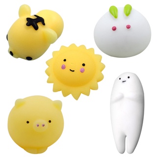 5Pack Cute Animal Toys Stress Relief Set Slow Rising Fidget Toys for Kids Adults
