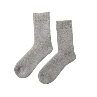 calcetines de invierno cálidos gruesos de lana térmica para hombre