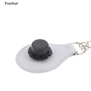 Yuohui 1 par de mango de cadena de cuero largo con extremo de gota de lágrimas doble cadena de Metal O bolsa MY (4)
