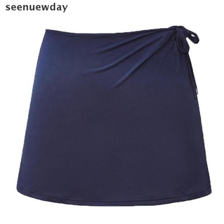 [ver] mujer playa bikini cubrir falda de natación corto envoltura sarong beachwear cubierta señoras