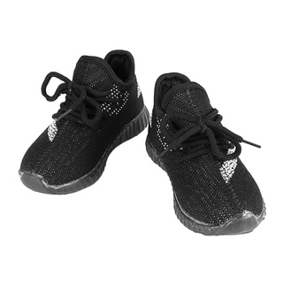 Children Girls Mesh Sports Shoes Breathable Lace-up Shoes with Anti-slip Sole (4)