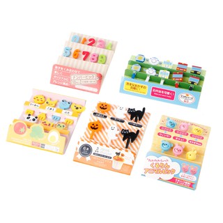 enc juego de tenedores/palitos de plástico con dibujo de animales/frutas/cubiertos para alimentos (4)
