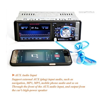 4012b 4.1 bluetooth pantalla táctil 1 din radio de coche estéreo fm reproductor mp5 (8)