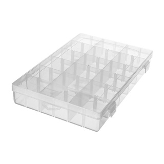 [topbuy] 18 rejillas De Plástico caja De joyería organizadora contenedor De almacenamiento De artículos pequeños