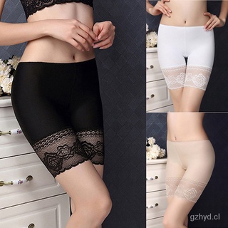 ❤Leggings Sexy de encaje para mujer/Shorts de seguridad con estampado de cintura/falda para mujer