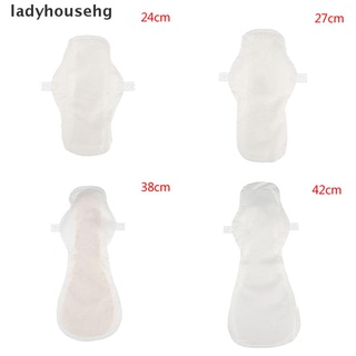 ladyhousehg 24/27/38/42 cm almohadillas de algodón reutilizables almohadillas sanitarias menstruales forros de higiene almohadillas de venta caliente (8)