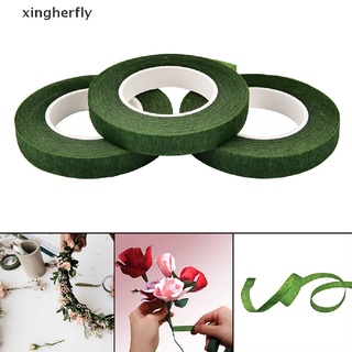 Xibr rollos duraderos impermeables verde floristería cinta elástica Floral flor 12 mm cinta Martijn