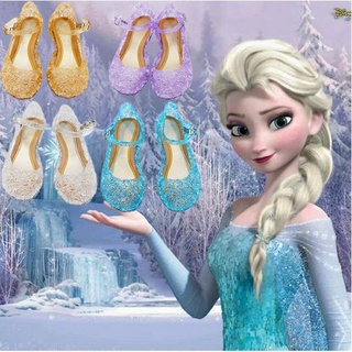 Congelados zapatosFrozenAisha zapatos de cristal zapatos de princesa de Cenicienta zapatos para niñas zapatos de los niños de verano