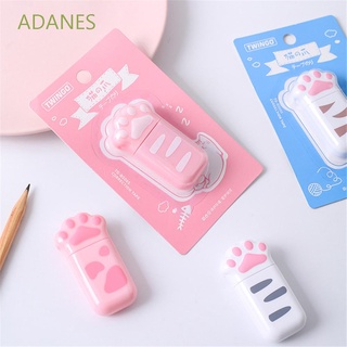 ADANES Kawaii Cat Claw Correction Tape Practical Correction Supplies White Out Corrector Portable Gift Cute School Office Supply Student Prize Lovely Stationery