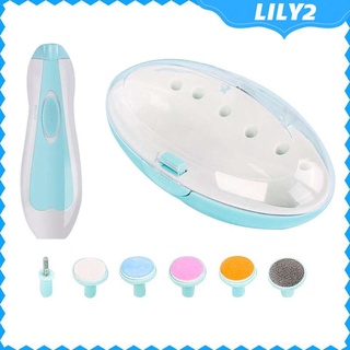 [lily2] Cortador/cortador eléctrico De uñas Para bebé con luz segura/recortado/manicura Para bebés/recién nacidos