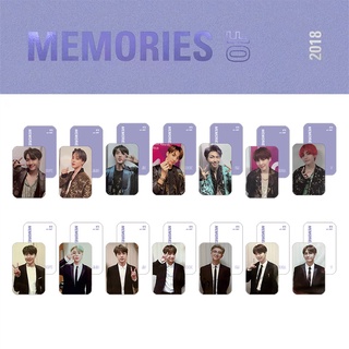 Kpop BTS Bangtan BoysMEMORIES OF 2018 DVD LOMO card Photocards