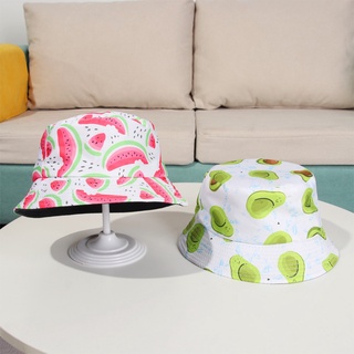 Wat verano niños niñas bebé protección UV algodón impresión de frutas bebé sombrero de sol gorra de playa (7)