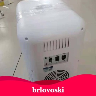 [brlovoski] Mini refrigerador de 8 Litros Para cubrir la habitación eléctrica enfriador de vino Freezer Truck (8)