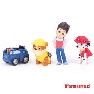 iffarm 12 piezas de moda Nickelodeon Paw Patrol Mini figuras de juguete Playset Cake Toppers (4)