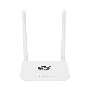 4g Wireless Wifi Router LTE 300Mbps móvil MiFi punto de acceso portátil con ranura para tarjeta SIM enchufe ee.uu. blanco (versión americana)