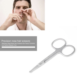 nariz clipper de acero inoxidable removedor de orejas herramienta de belleza cuchilla curvada