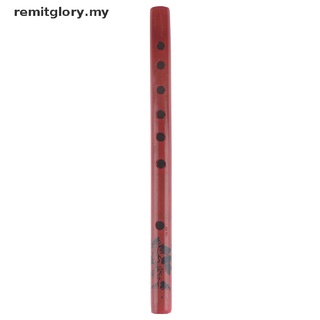[remitglory] Clarinete tradicional de 6 agujeros de bambú para estudiantes instrumentos musicales Color madera [MY]