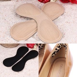 ❀ifashion1❀1 Pair Self-adhesive Silicone Gel Heel Cushion Liners Foot Care Heel Pad (1)