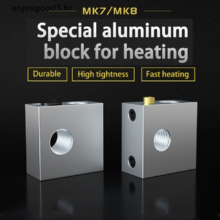 [a Prueba De agua]calentador De cabezal De aluminio/accesorios De impresora caliente Para MK8 sq 3D ddd (3)