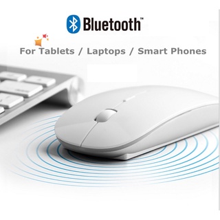 amj 5.1 Bluetooth 1800 DPI Bluetooth Wireless Mute Slim Mouse For Ipad Mac Android Tablet Laptop Smart Phones