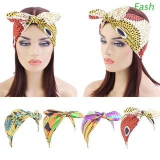 Fash diadema/banda Elástica para el cabello con estampado africano/turbante/accesorios para el cabello