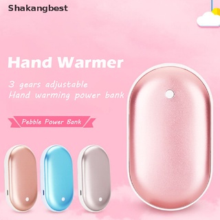 [skb] 5200mah usb 3 nivel cálido calentador de manos inteligente control de temperatura banco del poder [shakangbest] (1)
