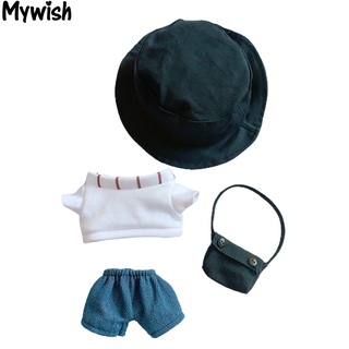 Mywish muñeca de moda T-shirt niños muñeca de felpa ropa sin Pilling para niños