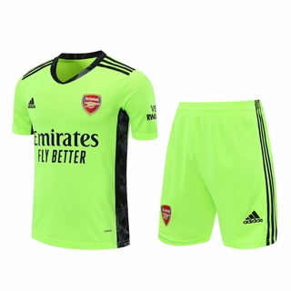 Camisa De Futebol Verde 2020-21 Do Goleiro Do Arsenal