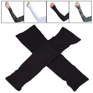 1 par de guantes de protección solar uv para enfriamiento de brazo/ciclismo/funda deportiva