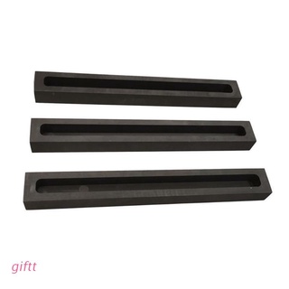 GIFTT Graphite Casting Ingot Long Bar Mold for Metal Casting Melting Refining Strips