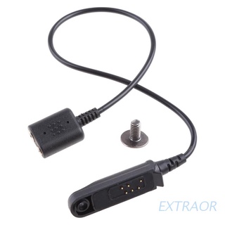 Cable Adaptador Extra Baofeng UV-9R Plus XR Impermeable A 2 Pines Adecuado Para 5R-82 S9 Walkie Talkie Auriculares Altavoz