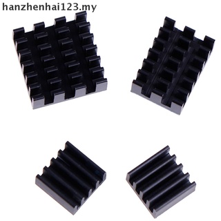 [Hanzhenhai123] 4 piezas para disipador de calor de aluminio Raspberry Pi 4B Kit de enfriador de radiador para Raspberry Pi: (7)