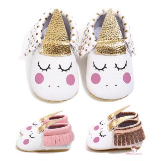 WALKERS xzq-recién nacido bebé niña niños zapatos suela suave primeros caminantes unicornio lindo niño (1)