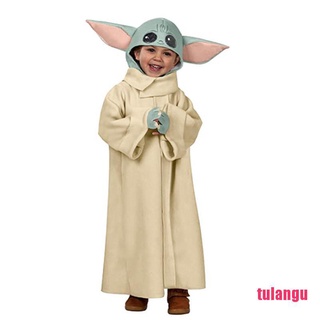 [tula]Hot Star Cosplay Wars The Mandalorian Baby Yoda Cosplay traje con