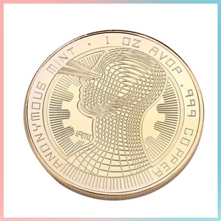 Moneda de colección tipo moneda Anômous Brain moneda conmemorativa