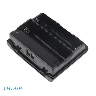 cellash fba-23a funda de batería para yaesu walkie talkie vx-5r vx-6r vx-7r vx-710 two way radio 2xaa alcalina batería pack bolsa