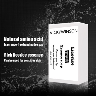 VICKYWINSON jabón de aminoácidos con esencia de regaliz 50g (2)