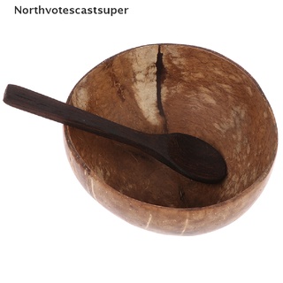 northvotescastsuper organic ecológico coco tazón hecho a mano coco tazón natural cáscara de coco nvcs (1)