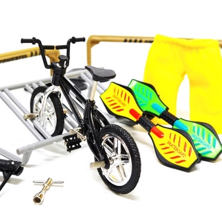 je kids mini scooter/fingerboard set para niños/niñas regalos de cumpleaños para niños 6-8 creativo aliviar el aburrimiento juego (6)