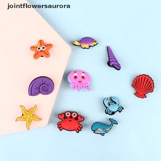 New Stock 10pcs Shoe Charms Accessories Animal Cartoon Shoe Buckle Decorations Kids Gift Hot