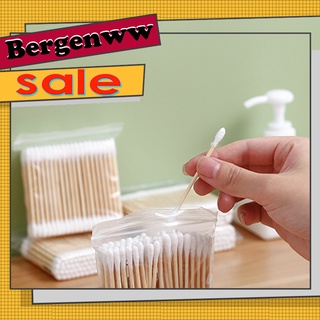 <Bergenww_My> hisopo cosmético para limpieza de cera, hisopo de algodón, libre de pelusas para el hogar