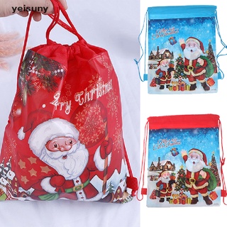 [yei] regalos de navidad bolsa de caramelo santa claus cordón bolsa mochila regalos de navidad titular 586cl