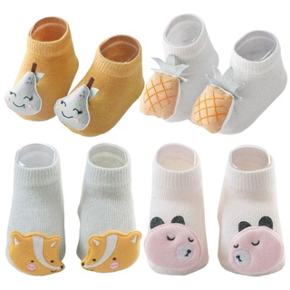 MOILY Soft Cotton Baby Socks Accessories Cartoon Animal Newborn Socks New Infant Autumn Winter 6-12 month Anti Slip Floor (7)