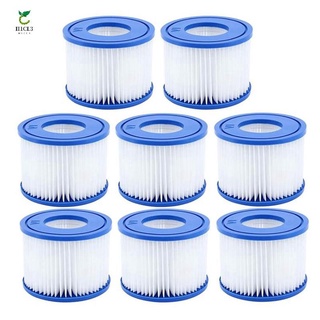 8 Pcs Pool Filter,for Bestway Spa,for Lay-Z-Spa,for Coleman SaluSpa