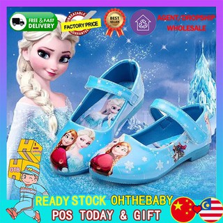 Los Pisos De Niños De Disney Princesa Sandalias Elsa Lindo Zapatos De